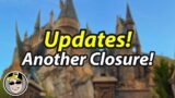 Updates! Islands of Adventure – Something Has Closed Forever and New Construction Walls Are Up