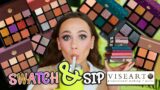 VISEART LAUNCHED 8 NEW PALETTES (yes…8 omg) SO LET'S SWATCH THEM ALL!