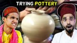 Villagers Try Pottery For First Time ! Tribal People Try Pottery