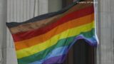 WATCH: Historic Sacred Cloth pride flag raised at Colorado Springs City Hall