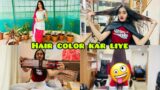 WOW! Finally Hair Color kar liya & Lots of online Makeup Shopping Gaon jane se pehle | Bindass Kavya