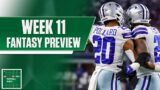 Week 11 NFL Fantasy Preview: Start/Sits, Rankings, Matchups and more | Rotoworld Football Show