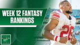 Week 12 Rankings: Saquon, Latavius Murray, Christian Watson, and more | Rotoworld Football Show