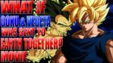 What If Goku And Vegeta Was Sent To Earth Together? MOVIE