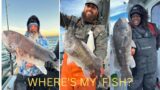 Why I Suck at Fishing – Big Blackfish on Phishphinders Rhode Island Trip for Everyone (but me!)