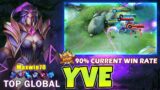 Yve 90% Current Win Rate! Top Global Yve Outplay by Maxwin78 ~ Mobile Legends