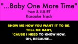 "…Baby One More Time" from & Juliet – Karaoke Track with Lyrics on Screen