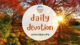 "Celebrating the New Abundance" – 2022 COIUM Daily Devotion (11/29)