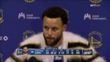 "That's the ballgame right there." – Steph on the Warriors' 31 fouls compared to the Hornets' 14