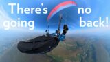 140KM Paraglider Flight from England to Wales