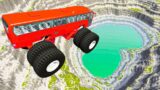 Cars vs Leap Of Death Jumps #1 | BeamNG Drive