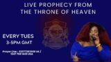 LIVE PROPHECY FROM THE THRONE OF HEAVEN WITH PROPHETESS ZOEY