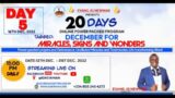 20 DAYS OF DECEMBER FOR MIRACLES, SIGNS AND WONDERS  – With Evang. IG Newman