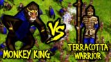 200 MONKEY KING vs 200 TERRACOTTA WARRIORS | Age of Mythology