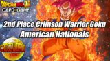 2ND PLACE Crimson Warrior Goku Deck Profile – American Nationals – Dragon Ball Super Card Game