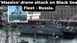 'Massive' drone attack on Black Sea Fleet – Russia. #ukraine #russia #war #worldnews #news