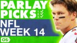(+424 ODDS!) NFL Parlay Picks Week 14 | NFL Picks & Predictions | Eytan's Parlays