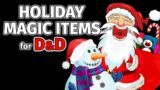8 D&D Christmas Magic Items – Holiday Homebrew Magic Items for Dungeons & Dragons and TTRPGs