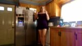 ALICIA AROL dances to 'Troublemaker', empties dishwasher, and briefly shows you her new Wacoal bra.
