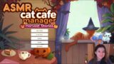 ASMR Gaming: Cat Cafe Manager | Whispering & Keyboard Sounds