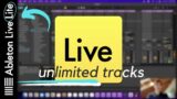 Ableton Live 11 Lite Track Limit Workaround: Unlimited Tracks [tips, tricks, hacks, workflow] video