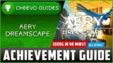 Aery: Dreamscape – Achievement / Trophy Guide (Xbox/PS4) **1000G IN 90 MINUTES**