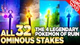 All 32 Ominous Stakes for Legendary Treasures of Ruin – Pokemon Scarlet and Violet