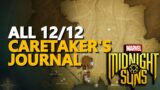 All Caretaker's Journal Marvel's Midnight Suns