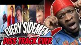 American Rapper Reacts To | ALL SIDEMEN DISS TRACKS IN ORDER! (REACTION)