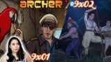 Archer REACTION | 9×01 & 9×02