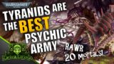 Are Maleceptors BROKEN!?  How Tyranids are 40k's BEST Psychic Army | Warhammer 40k Tactics