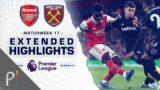 Arsenal v. West Ham United | PREMIER LEAGUE HIGHLIGHTS | 12/26/2022 | NBC Sports