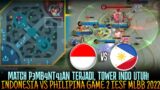 BUKAN COUNTER HP YAGES WKWK, GAME 2 TURRET GAK TERSENTUH! INDONESIA VS FILIPINA IESF MLBB 2022