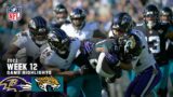 Baltimore Ravens vs. Jacksonville Jaguars | 2022 Week 12 Game Highlights
