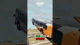 BeamNG Drive – Leap Of Death with Highway Bus #shorts
