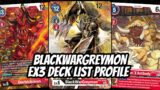 BlackWarGreymon EX3 Deck List Profile (Digimon TCG)