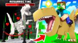 Bringing DINOSAUR'S BACK from EXTINCTION In MINECRAFT!