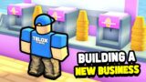 Building a FAST FOOD Business in Roblox Busy Business