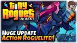 Bullet Hell Action Roguelite Dungeoncrawler RPG | HUGE Update | Let's Try Tiny Rogues
