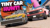 CAR HUNT But We are TINY CARS in BeamNG Drive Mods!