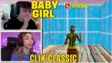 CLIX Calls SOMMERSET BabyGirl & Shocked When SPECTATING Her In ARENA Fills! (Fortnite Moments)