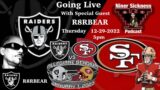 Can the 49ers cruise into Las Vegas Now that the Raiders are without a CARR!