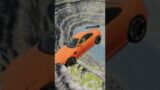 Cars Vs Leap Of Death #114 | BeamNg Drive #shorts #beamngdrive #carsvs