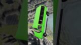 Cars Vs Leap Of Death #97 | BeamNg Drive #shorts #beamngdrive #carsvs