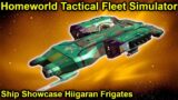 Checking out the Frigates! | Homeworld Tactical Fleet Simulator | Hiigaran Frigates