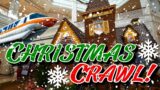 Christmas Monorail Crawl at Walt Disney World!