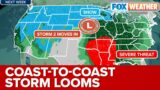 Coast-to-Coast Storm: Severe Weather Outbreak Eyes South, Blizzard Could Bury Plains, Midwest