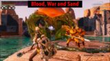 Conan exiles Blood War and Sand zombies or Veterans at the grey pools Busty #conanexiles