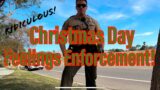 Cops Harass Me on Christmas Day and Try to Enforce Feelings