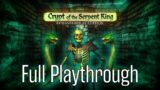 Crypt of the Serpent King Remastered 4K Edition (PS5) Full Playthrough